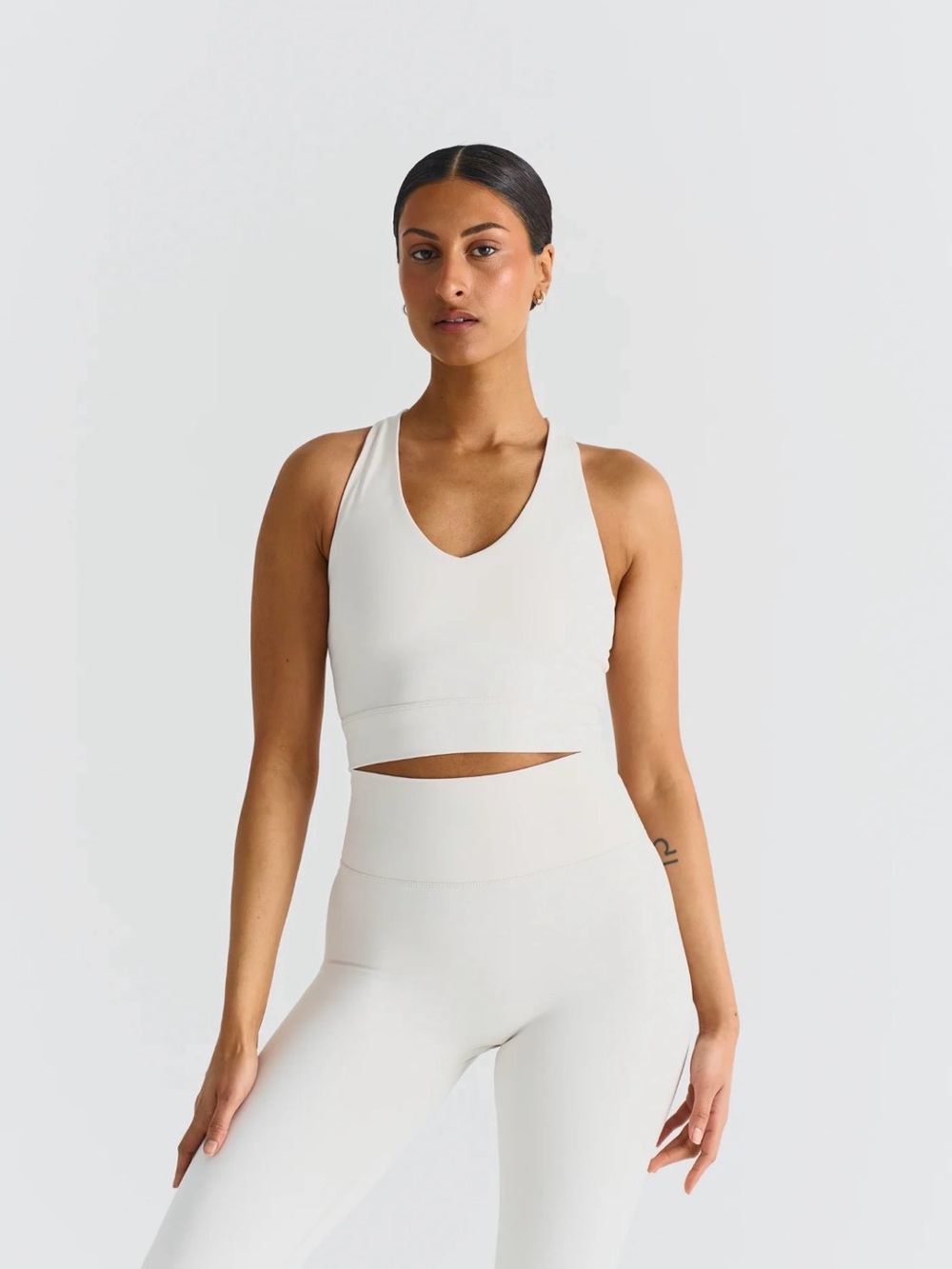 Sisterly Tribe V-Neck Cross Back Bra